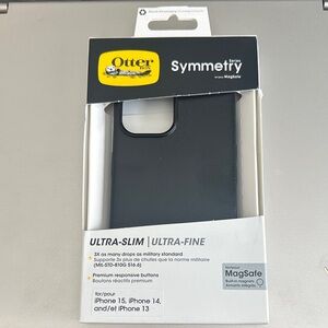 OtterBox Symmetry Series Midnight Black Case for iPhone